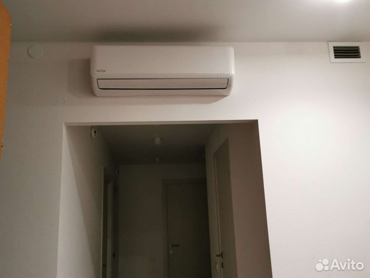 Установка кондиционеров и закладка трассы