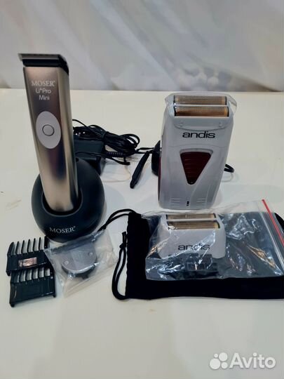 Шейвер Andis Машинка Mozer lipro mini
