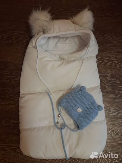 Конверт на выписку осень зима мальчику и девочке