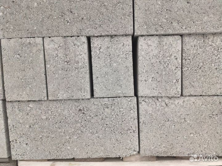 Полнотелый полублок пщс (шлакоблок) М50