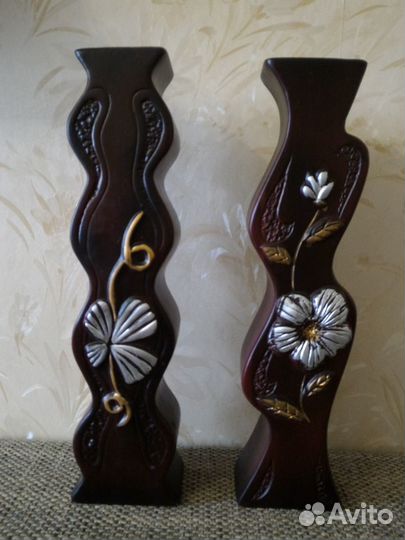 Парные вазы Украина тзхк 1983 год