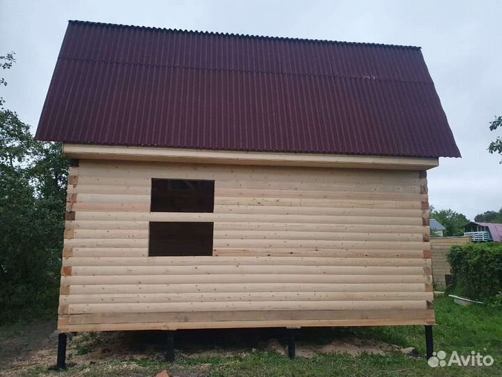 Строительство домов из профилированного бруса