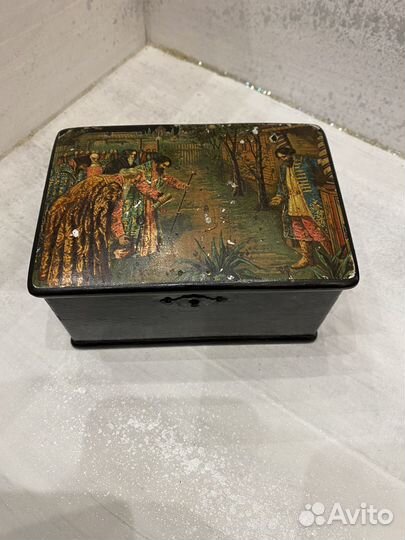 Деревянная шкатулка царизм
