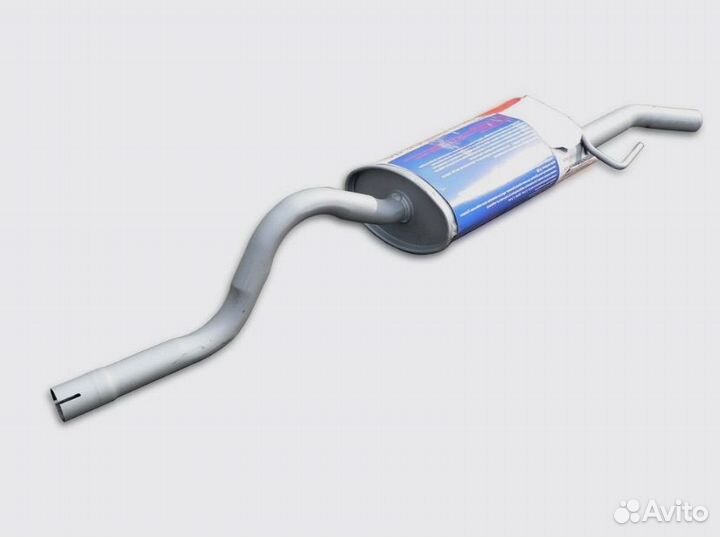 Выхлопная труба на renault symbol