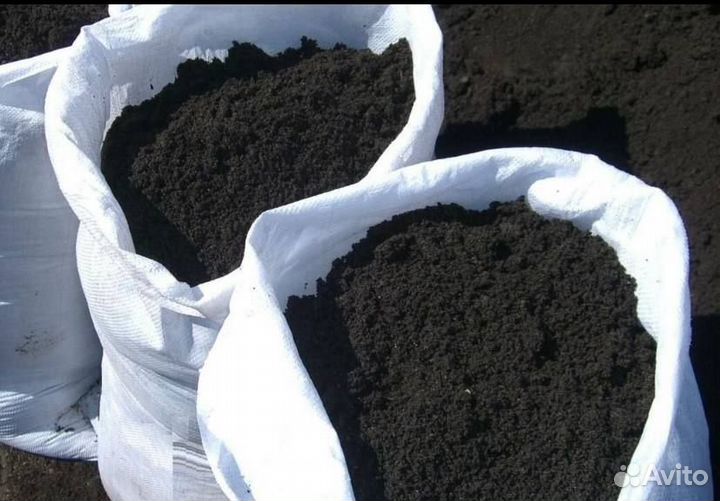 Чернозем в мешках