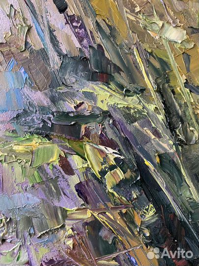 Картина маслом маки