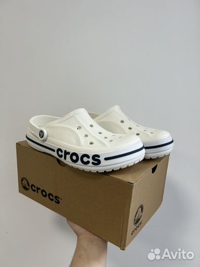 Crocs Сабо белые