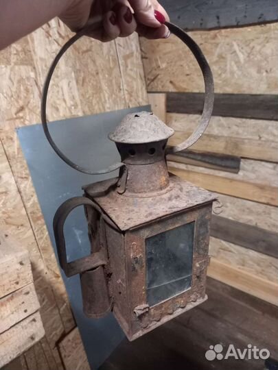 Керосиновый железнодорожный фонарь 1947 г
