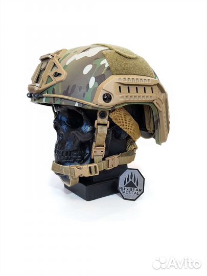 Баллистический шлем Атом-2 Арамид Atlant Armour