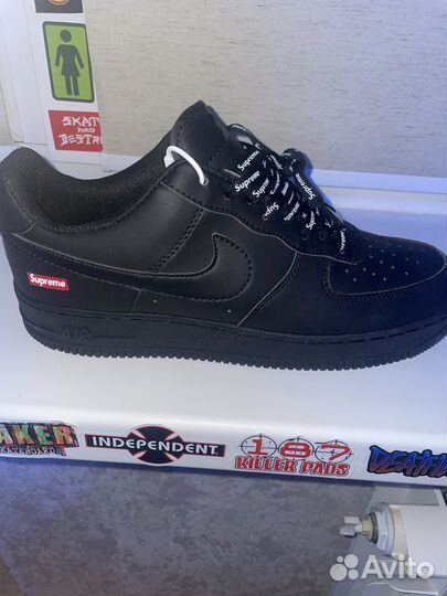 Кроссовки Nike Air Force supreme black