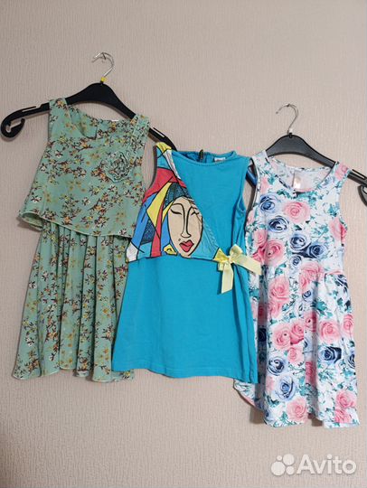 Большой пакет вещей весна лето 110 116