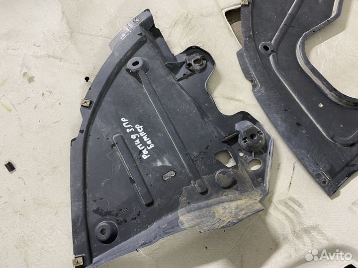 Пыльник заднего бампера Skoda Rapid (NH3) I (2012–