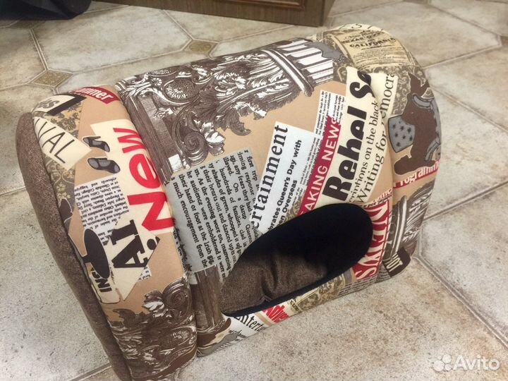 Лежанка тоннель для кошек и собак