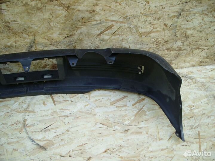 Бампер задний GT Toyota Starlet P80 Чёрныйцарапины