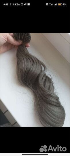 Шиньон с заколками