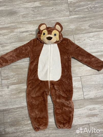 Кигуруми медвежонок, костюм медведя