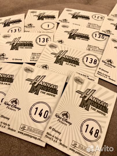 Наклейки Panini Ханна Монтана Hannah Montana