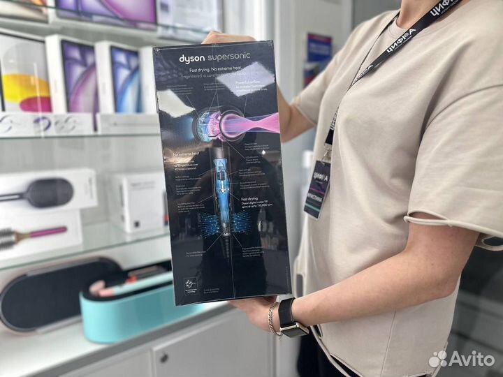 Фен Dyson Supersonic HD15 Black/Nickel