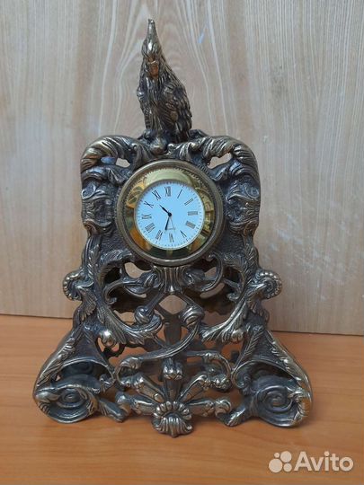 Часы бронза 