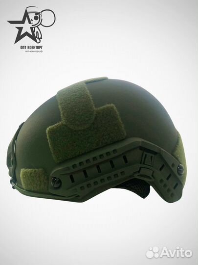 Тактический шлем олива бр1+ кевлар безухий