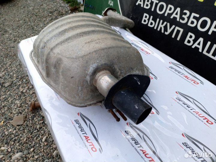 Глушитель в сборе задний правый Kia K9 2 2021-2024