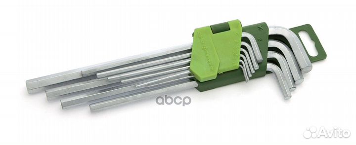 Набор ключей шестигр. 10 шт длинные (1.5 2 2.5