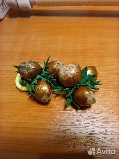 Резинки для волос орешки