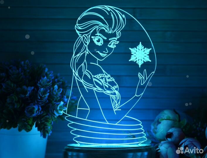 Детский настольный ночник на подарок