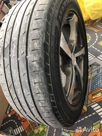 Диски с резиной на Шевроле Круз