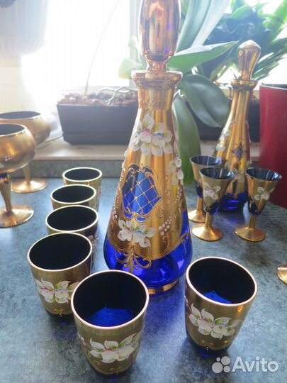 Продам большой набор стекла Богемия 