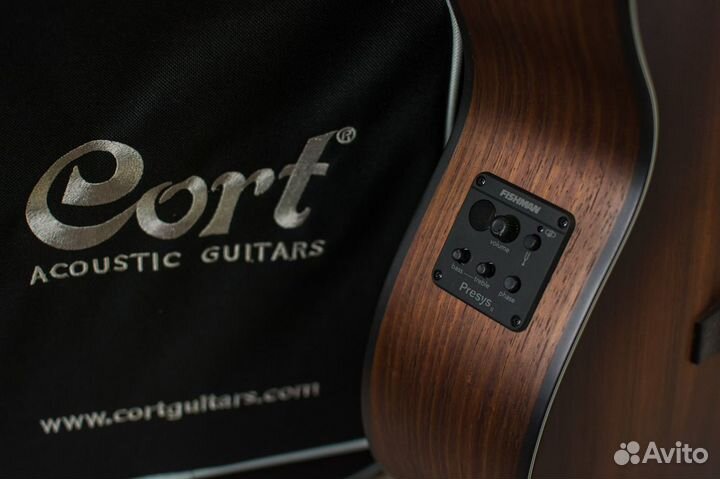 Электроакустическая гитара 3/4 Cort (Комплект)