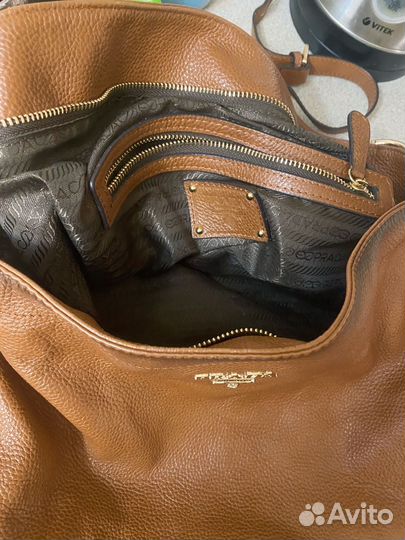 Большая кожаная сумка