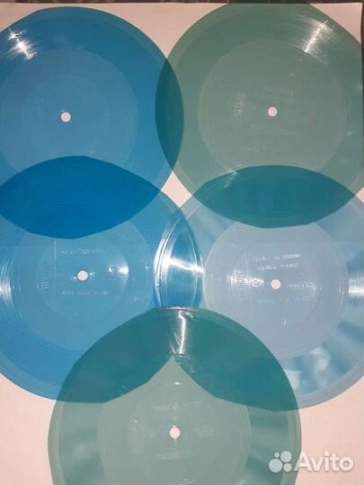 Грампластинки гибкие, 7 шт, СССР