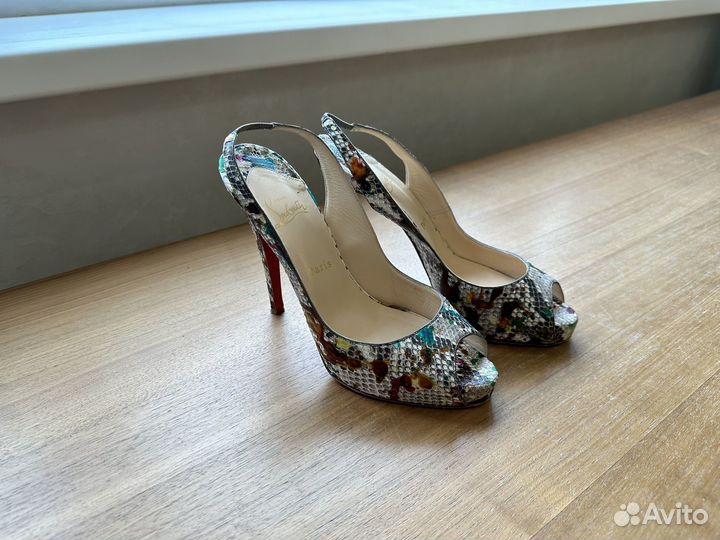 Босоножки christian louboutin 40.5 оригинал