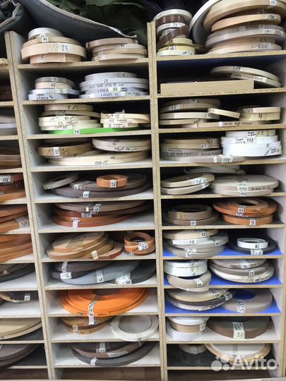 Кромка пвх 0,4х19 мм и 2х19мм