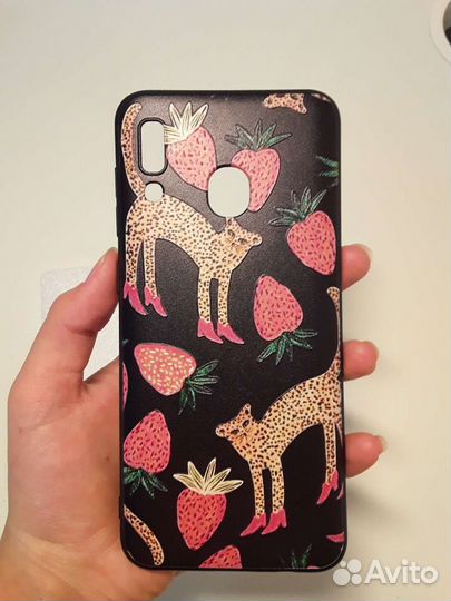 Силиконовый чехол с рисунком на sumsung galaxy a30