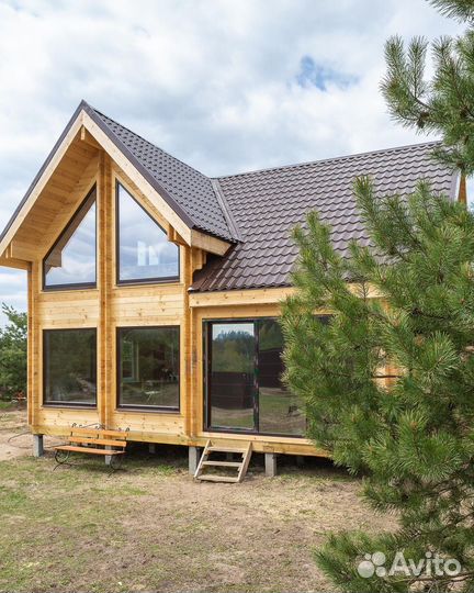 Строительство Каркасных Модульных домов из бруса