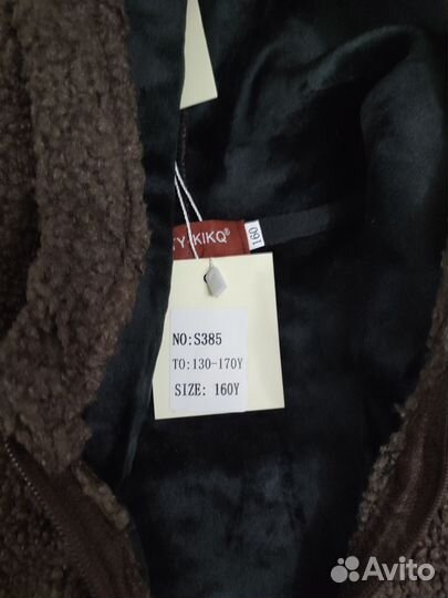 Тёплая кофта новая размер 160