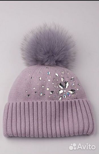 Шапка детская для девочки б/у