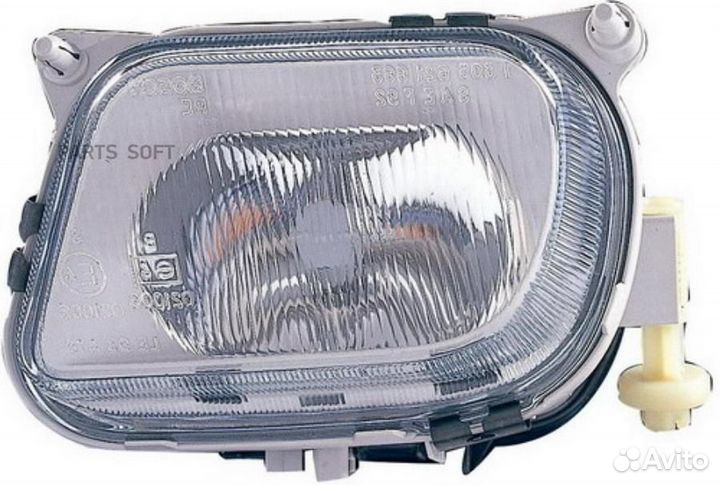 Depo 440-2003L-UQ Фара противотуманная лев.mercede