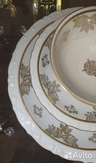 Антикварное чайное трио, Германия