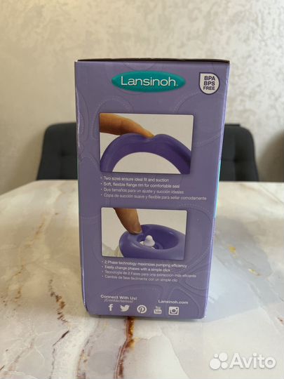 Молокоотсос Lansinoh, набор, бутылочки и соски