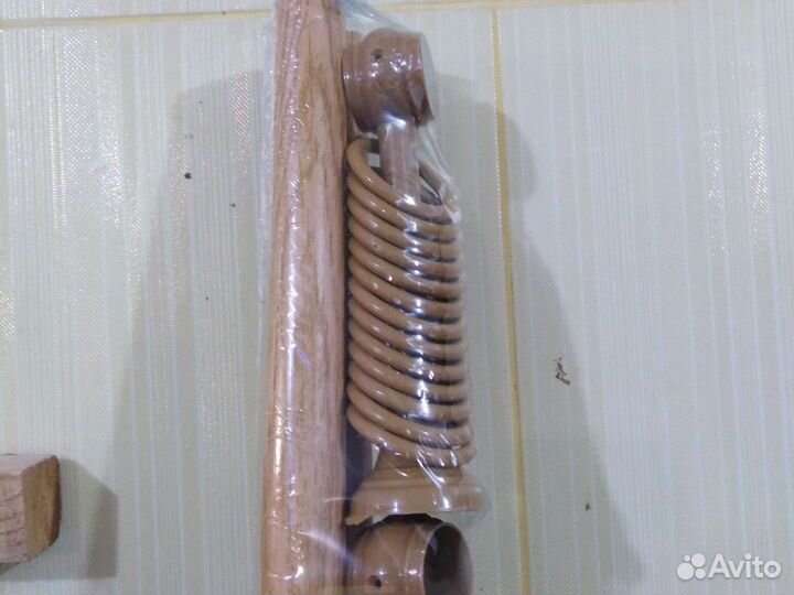 Карниз 4м для штор двухрядный круглый