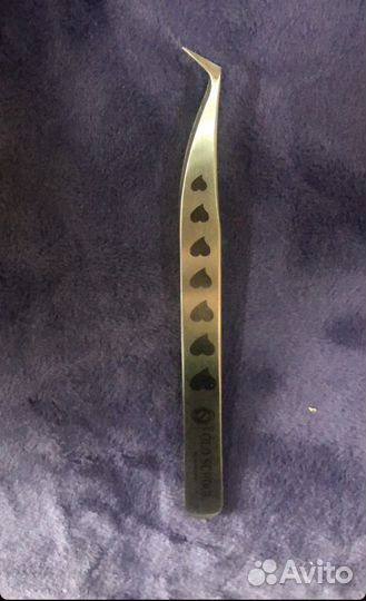 Пинцет для наращивания ресниц