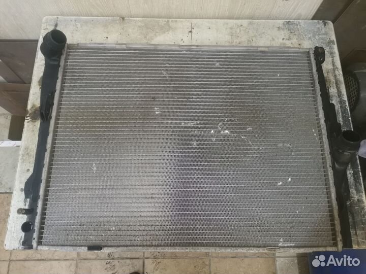 Радиатор основной, радиатор кондиционера, АКПП