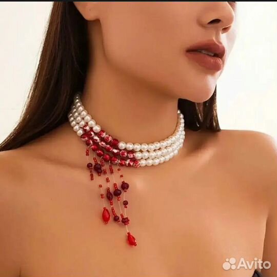 Ожерелье из бисера. Новое