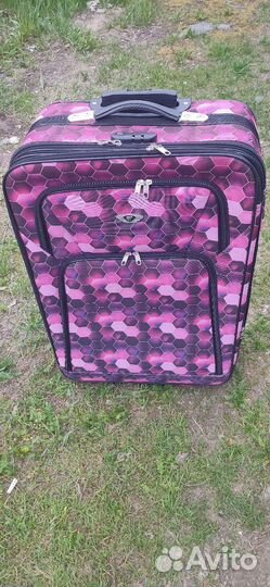 Чемодан на колесах большой xl бу