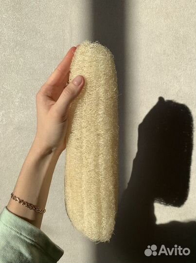 Мочалка из люффы экологичная