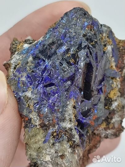 Азурит кристалл