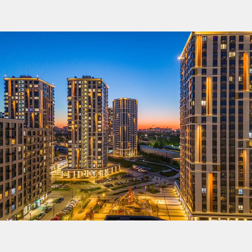 2-к. квартира, 56,6 м², 9/25 эт.